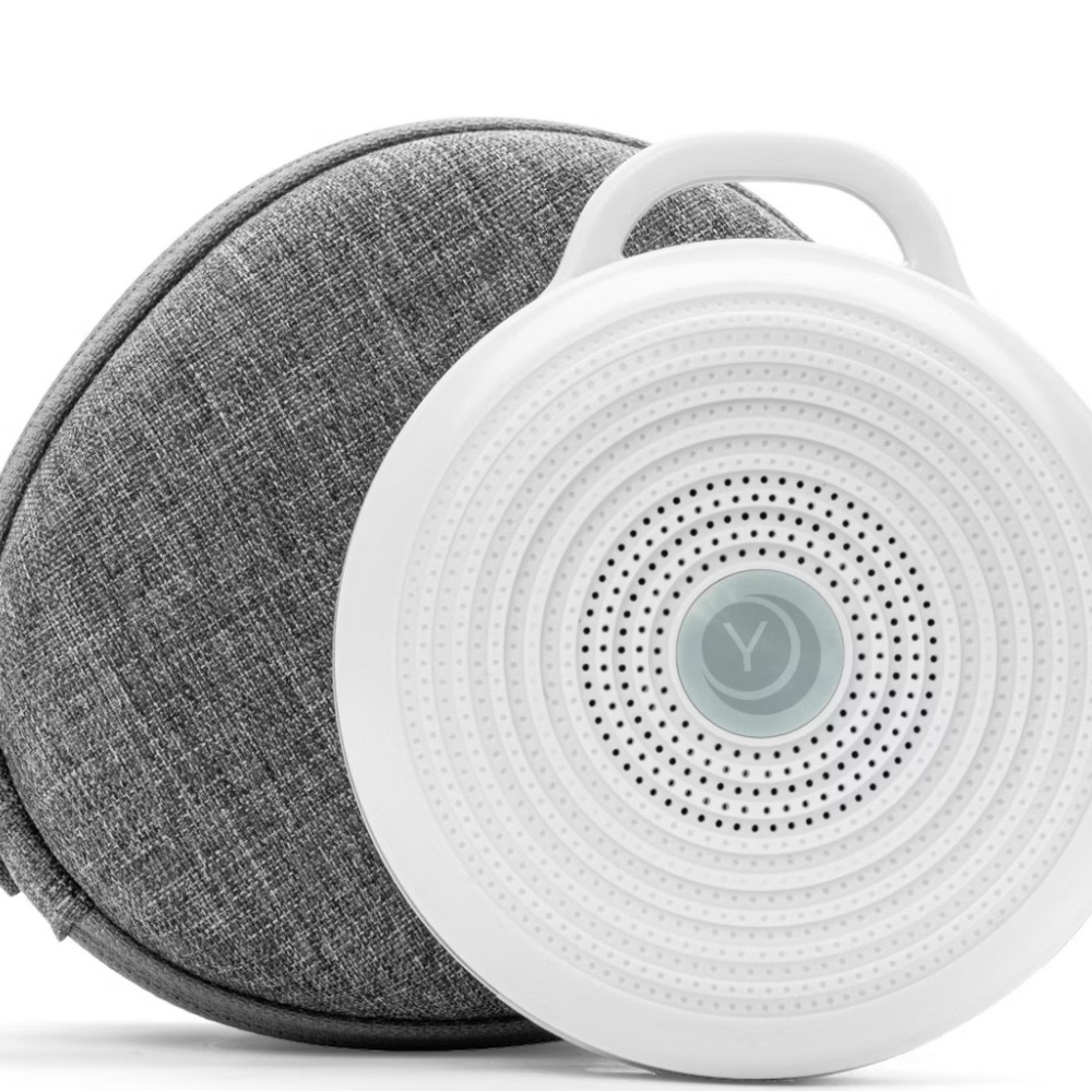 Yogasleep Rohm Portable White Noise Machine and Travel Case bundle